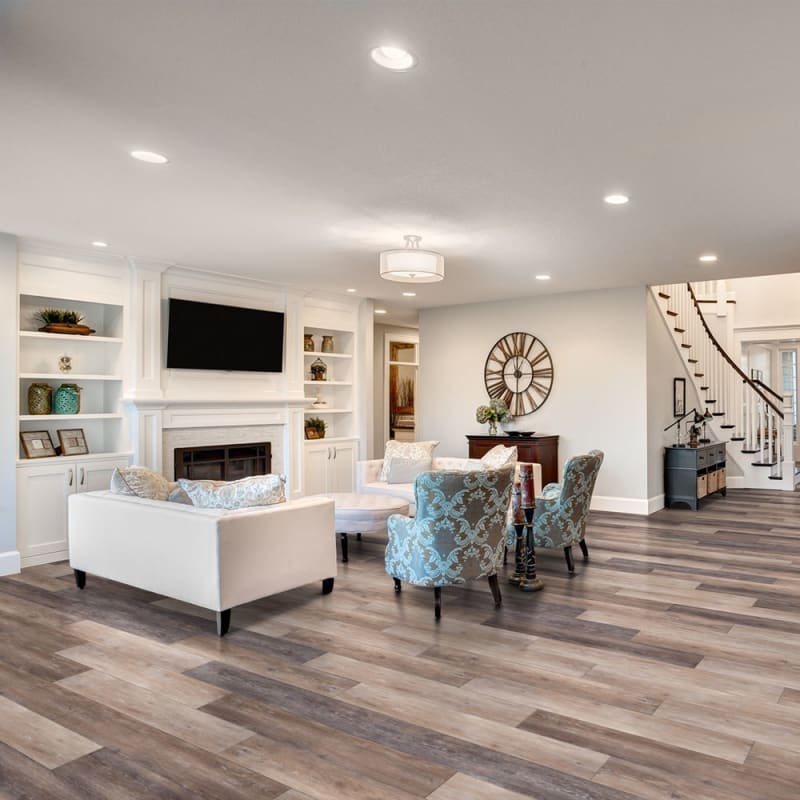 Homestead Jetcore XL Aged Hickory 7mm SPC Vinyl Flooring w/Pad